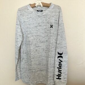 Hurley Long-sleeves Gray shirt, Size M.